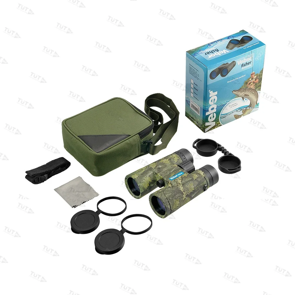 Бинокль 8x42 Veber Fisher (camo)