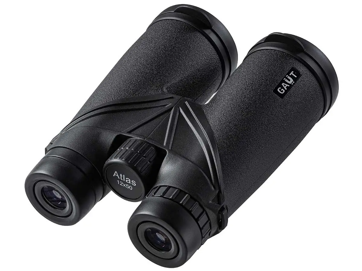 Бинокль Gaut Atlas 12X50, Roof-Призмы Bk7, Цвет - Черный, 760Г
