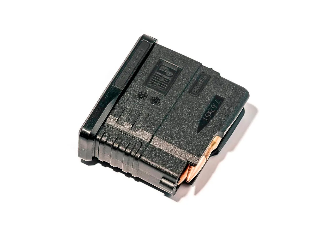 Магазин Pufgun На Вепрь-308, 7,62Х51, 5 Патронов, Полимер, Черный, 90Гр.