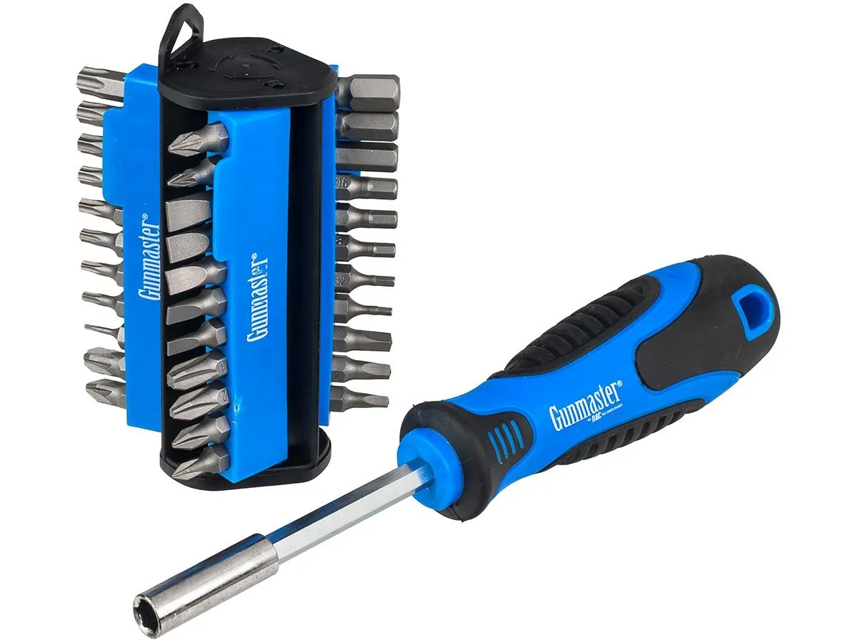 Набор отверток DAC оружейный, 33 биты, компактный