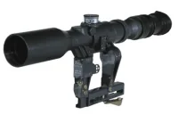 Прицел ПОСП 3-9x42В на Вепрь/Сайга (сетка 1.5/1000) с подсветкой