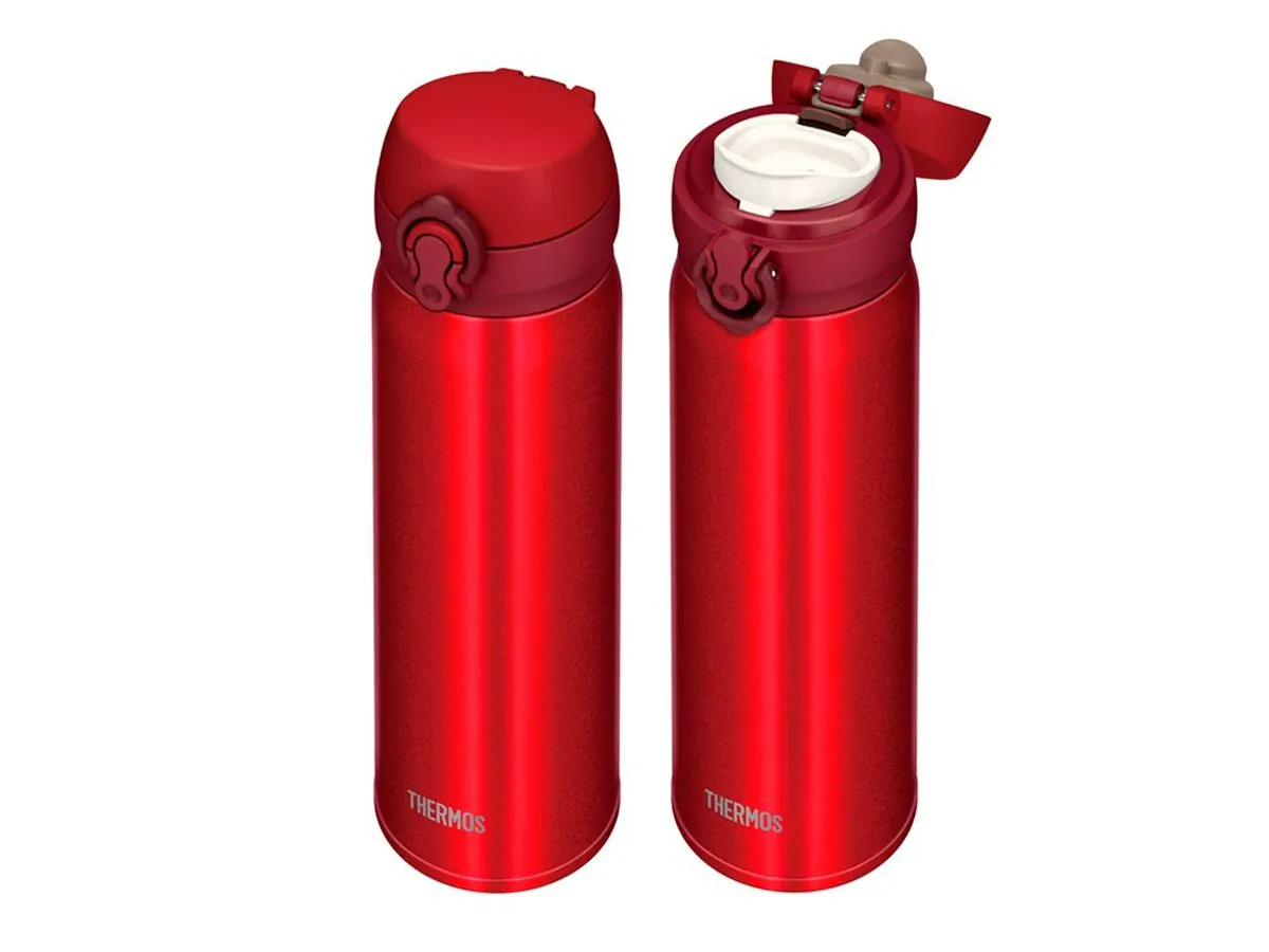 Термокружка THERMOS JNL-504 MTR 0.5L, откидной механизм, красный