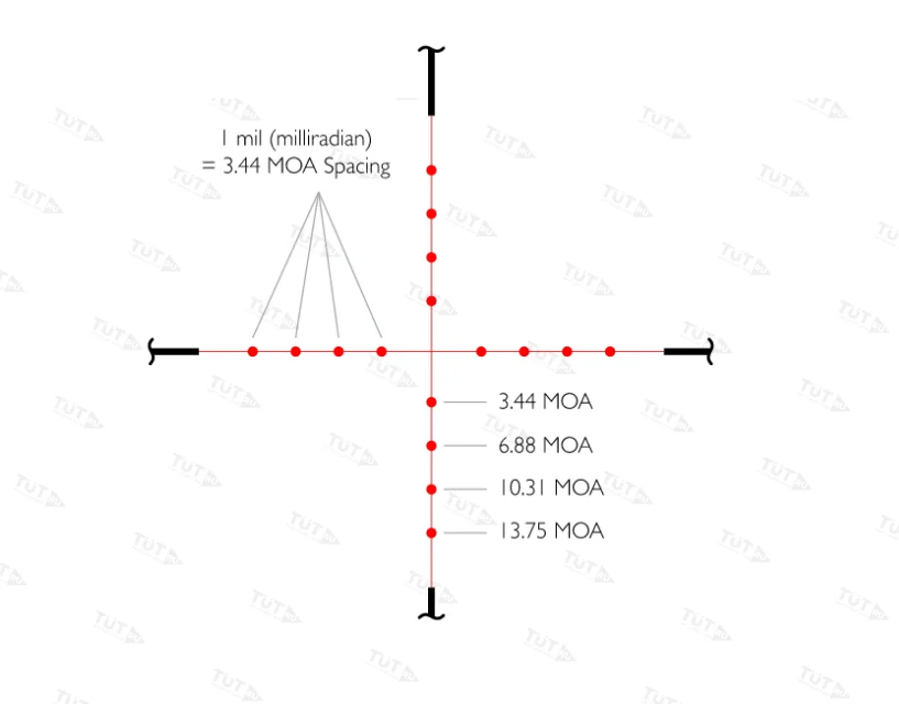 Оптический прицел Hawke Vantage IR 2-7x32 AO IR(Mil Dot)