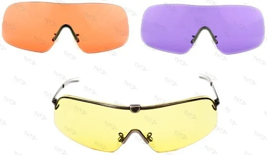 Комплект очков Randolph Engineering Inc. FALCON RANGER, оправа с прямыми дужками 140 мм, 3 линзы 64