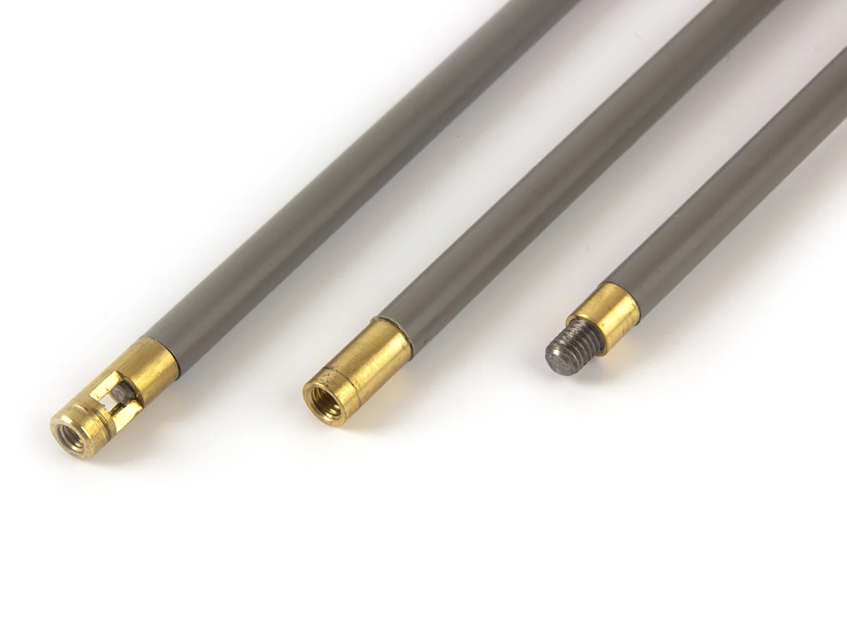 Шомпол Nimar 8мм разборный (3 части), резьба М5, длина 80см