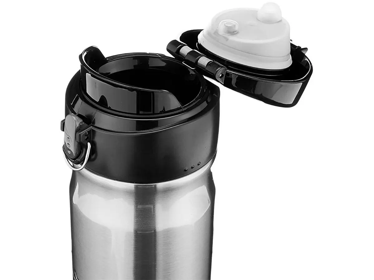 Термокружка THERMOS JMW-500 SBK 0.5L, откидной механизм, стальной