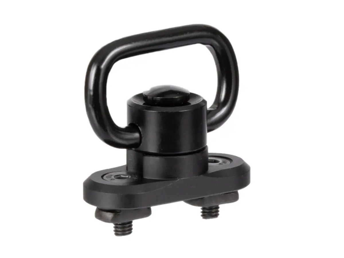 Антабка ShotTime быстросъёмная QD, на M-LOK, для ремня 25мм, чёрная