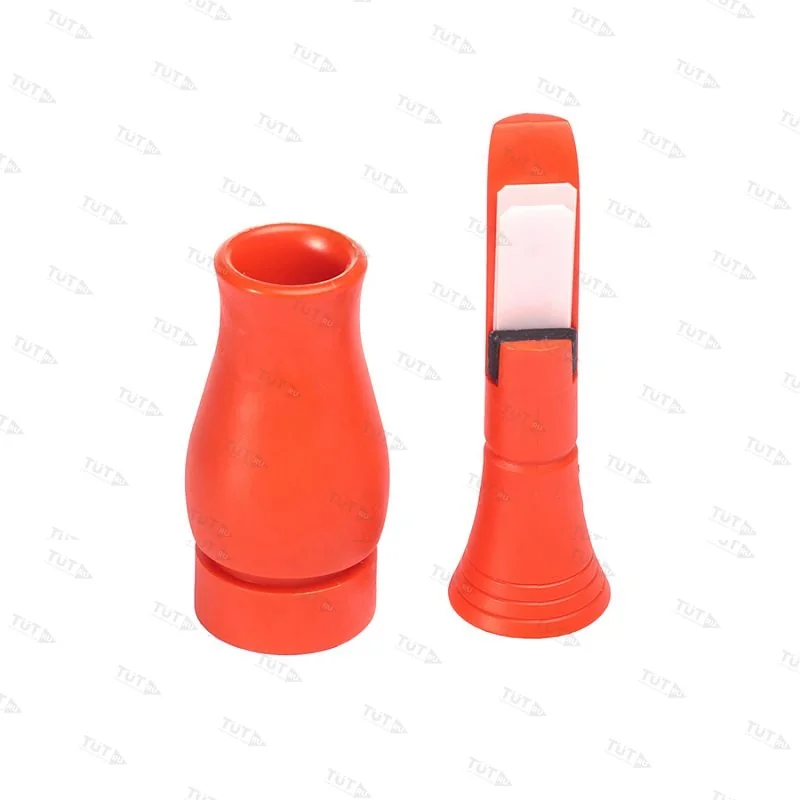 Манок поликарбонат на кряковую утку 2-х язычковый Mankoff BA Classic (цвет оранжевый)