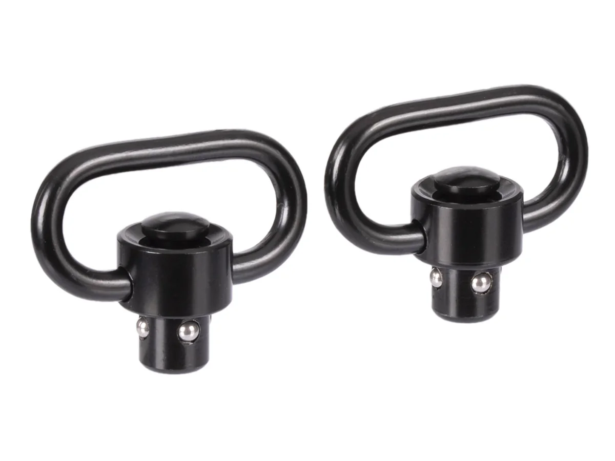 Антабка ShotTime быстросъёмная QD, для ремня 30мм, 2 штуки, чёрная