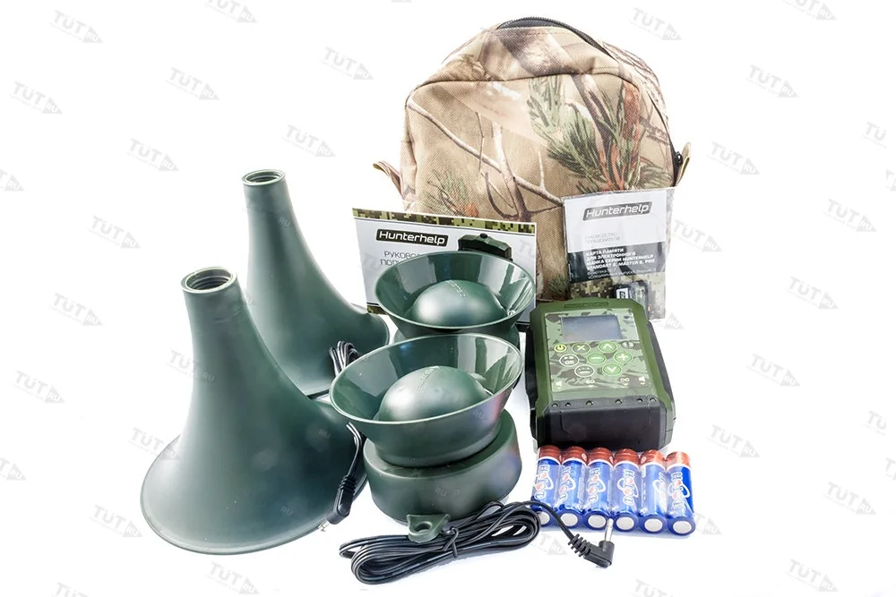 Электронный манок Hunterhelp PRO-3 фонотека №7 "Спец. выпуск", 2 TK-9RU