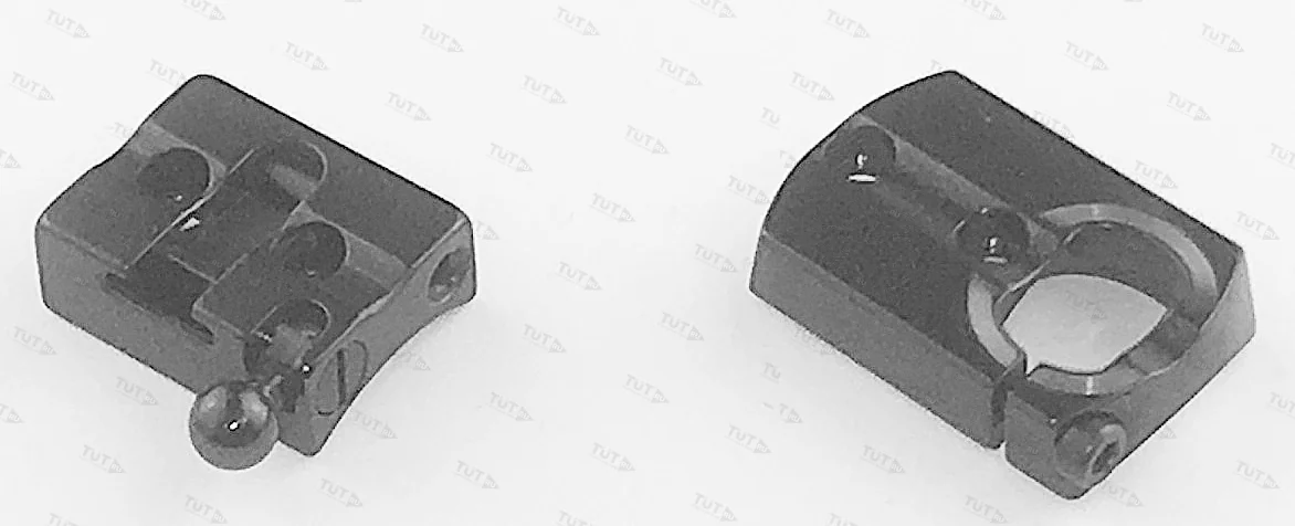 Переднее и заднее основание для поворотного кронштейна Rusan на Benelli Argo (043-022+044-022)