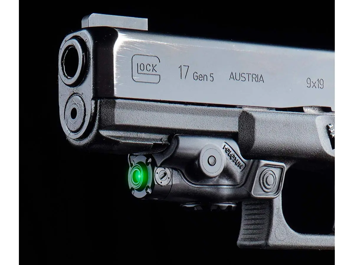 Лазерный целеуказатель HOLOSUN пистолетный,зеленый