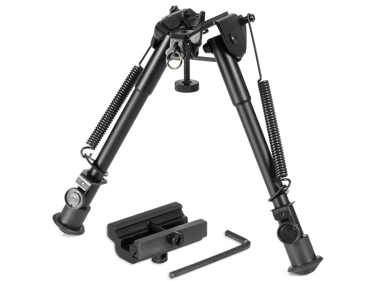 Сошки ShotTime на антабочный винт без качалки H=18,7-29,3см