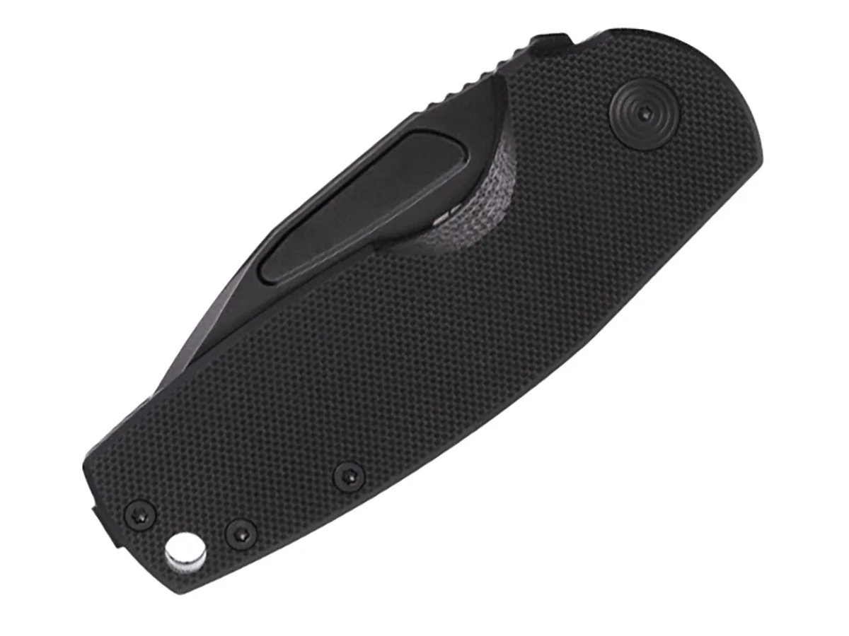 Нож складной SOG Stout SJ Blackout, сталь Cryo D2, рукоять G10