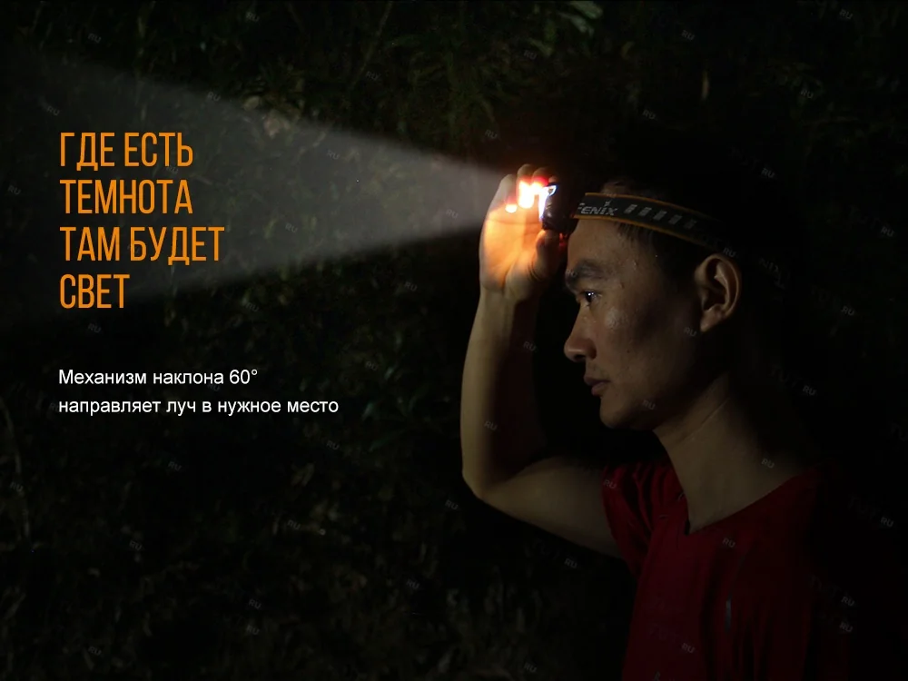 Налобный фонарь Fenix HL18R чёрный