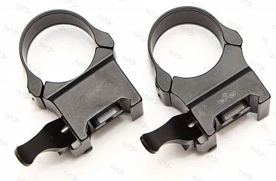 Быстросъемные кольца Apel EAW 30мм на Weaver BH=18мм (дюраль)