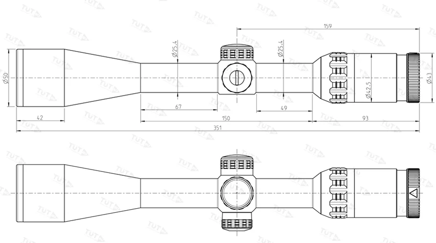 Оптический прицел Kahles Helia 3 4-12x44i сетка 4-Dot