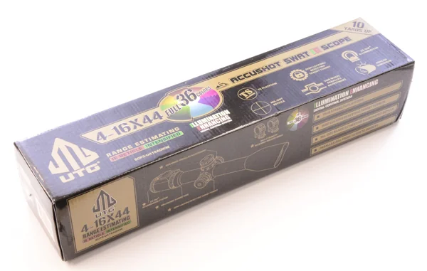 Оптический прицел Leapers Accushot Precision 4-16x44, 30мм, AO, MilDot, подсв., кольца на Weaver/Pic