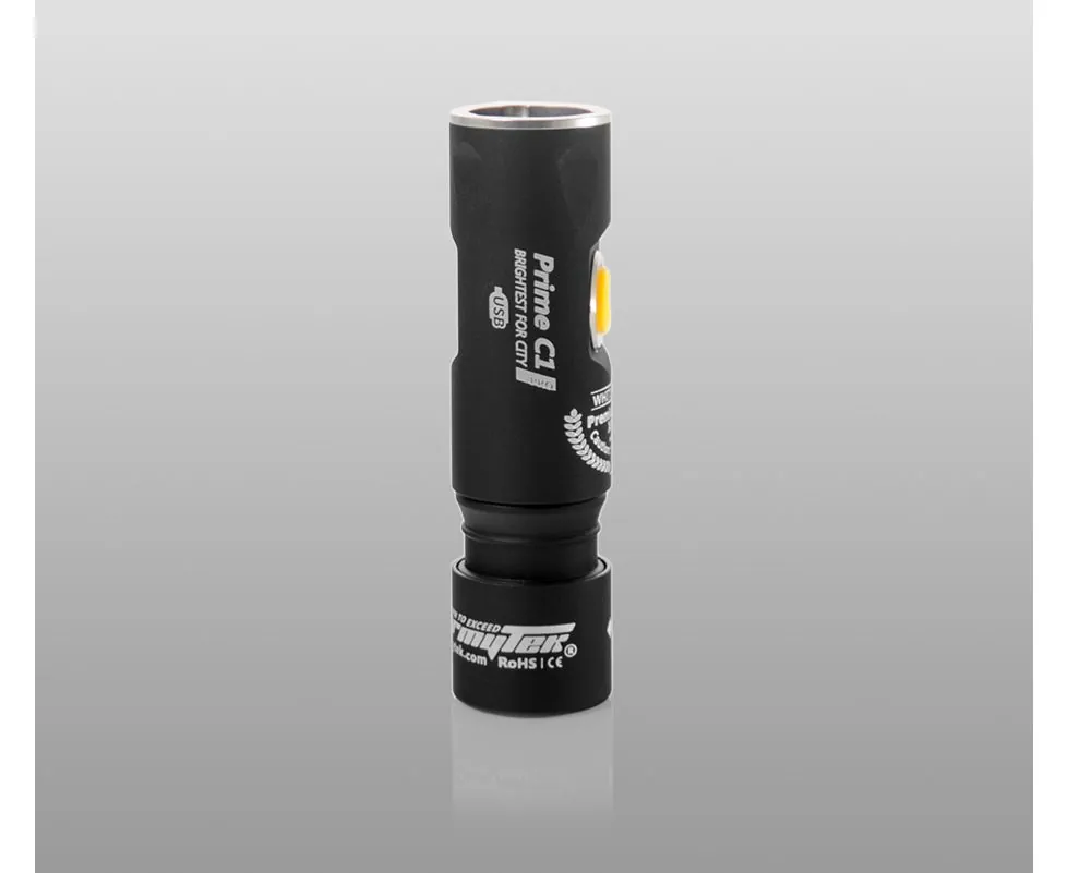 Карманный фонарь ARMYTEK PRIME C1 PRO MAGNET USB+18350 XP-L (Тёплый)