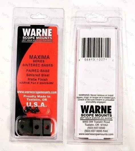 Основания Warne Weaver для Browning BLR/BAR (S848/848M)