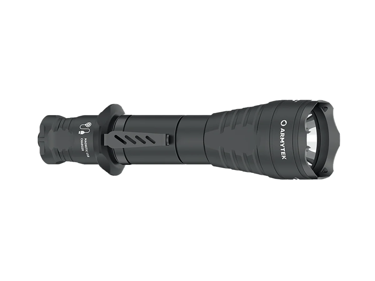 Фонарь с комплектом Armytek Predator Pro Magnet USB Extended Set белый