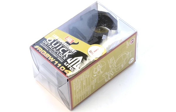 Кольца Leapers UTG 25,4 мм быстросъемные на Picatinny с рычажным зажимом, низкие