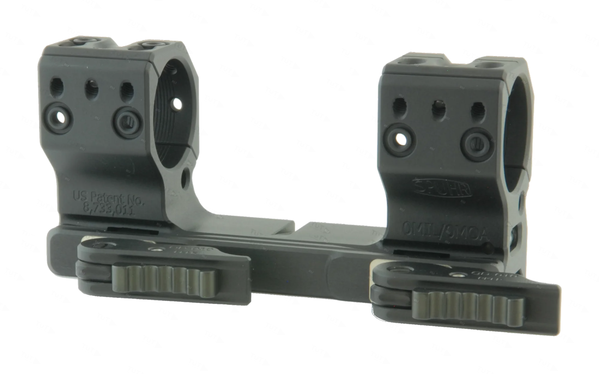 Кронштейн быстросъемный SPUHR Scope Mount, 30мм на Picatinny, h=23мм (QDP-3002)