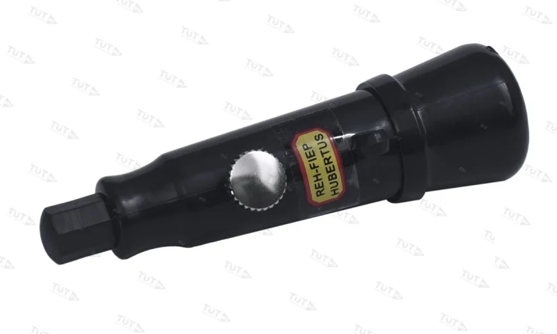 Манок Hubertus на косулю, регулируемый, пластик, черный