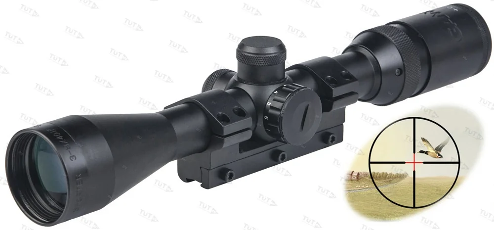 Оптический прицел Gamo 4х32 IRWR с подсветкой прицельной сетки.