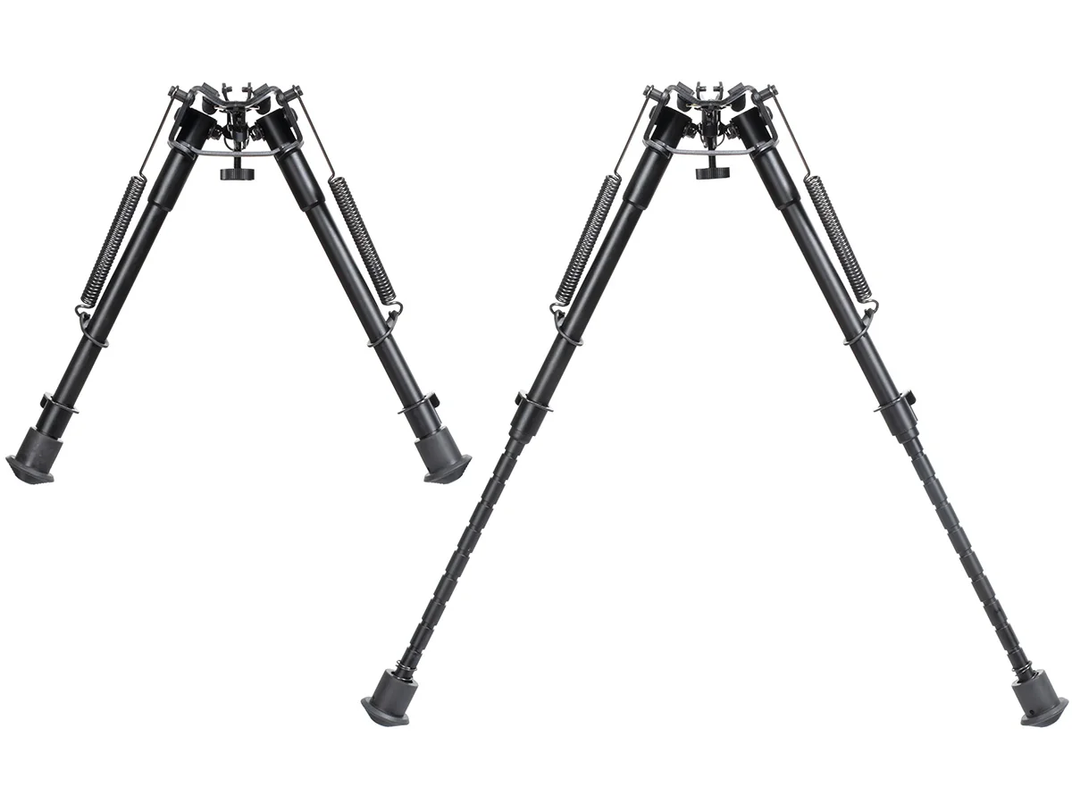 Сошки ShotTime на антабочный винт без качалки 10 позиций H=20,8-34,3см