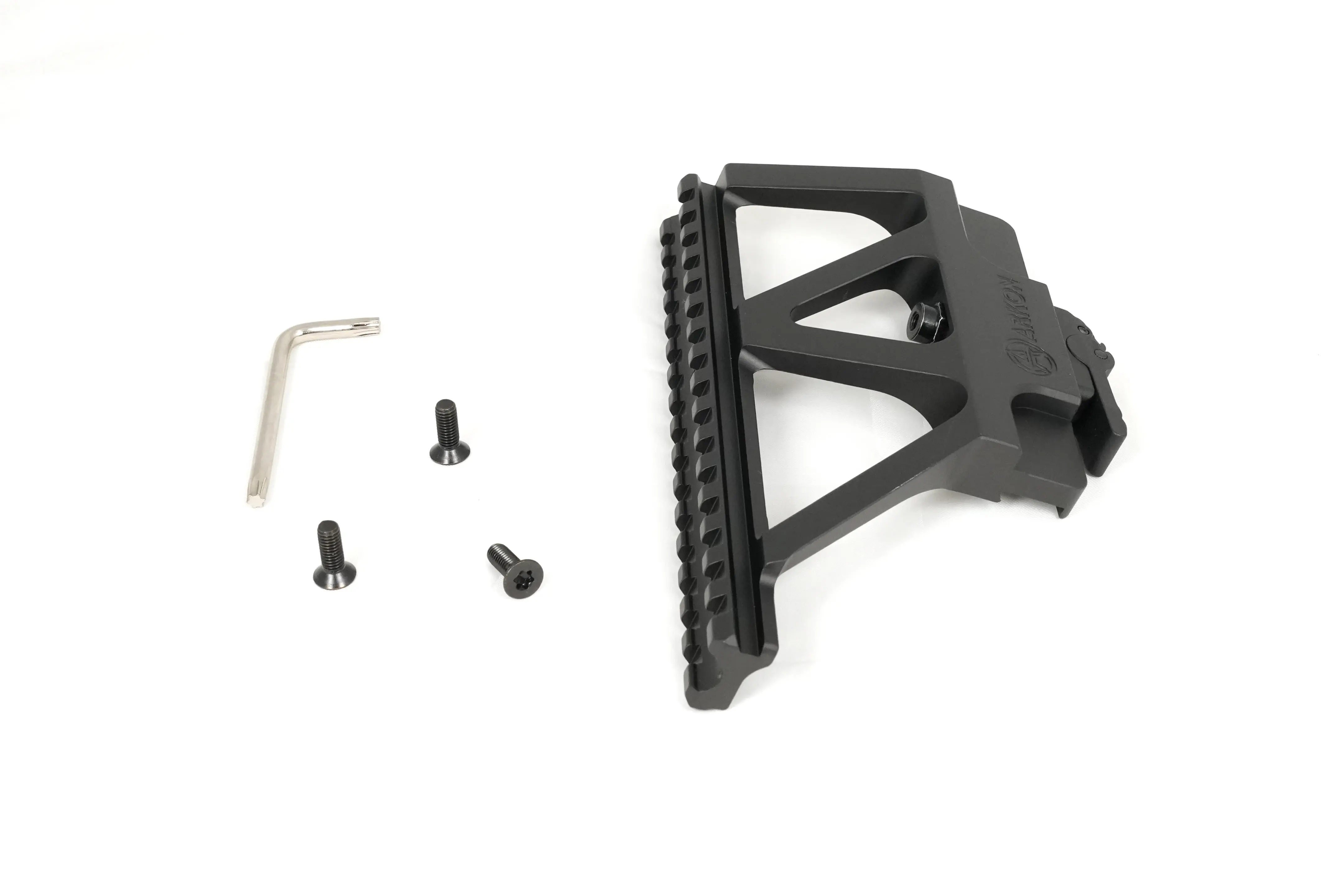 Быстросъемный боковой кронштейн Arkon с планкой weaver на Сайга/АК / Аркон с планкой вивер на Сайга или АК