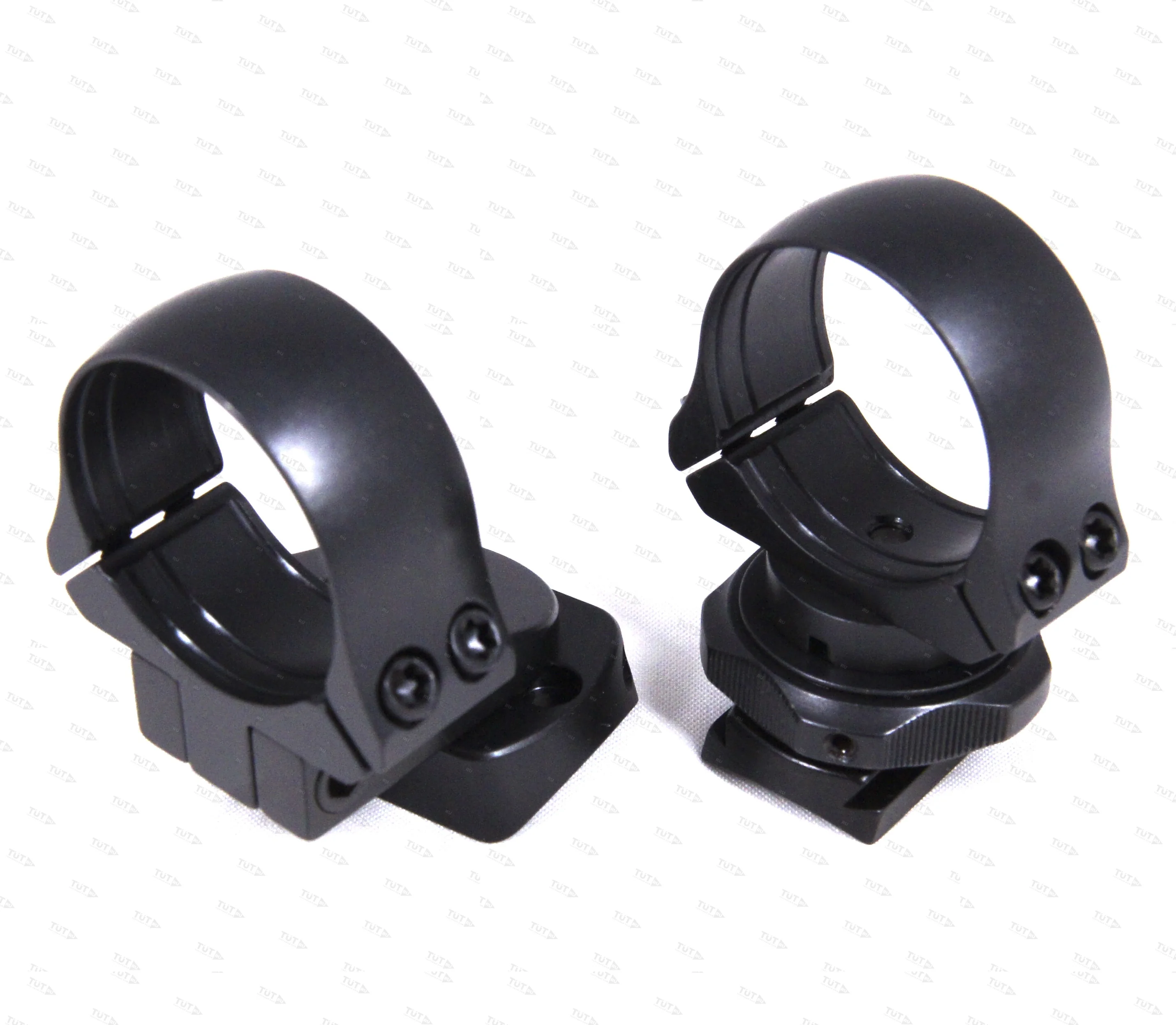 Быстросъемные поворотные кольца MAK 30мм с основаниями на Sauer 202 KR=26мм BH=17мм