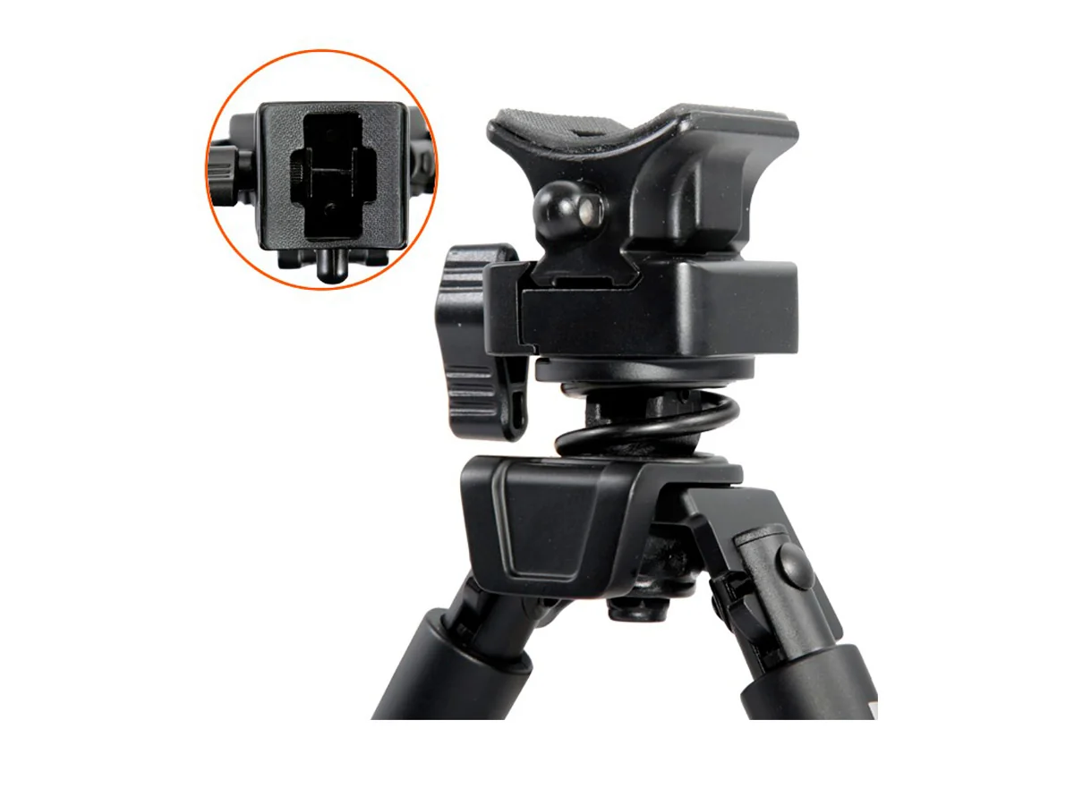 Сошки Vanguard EQUALIZER 1QS, складн.- длина 260(полн.),180(слож.), алюм., на антабку и Weaver