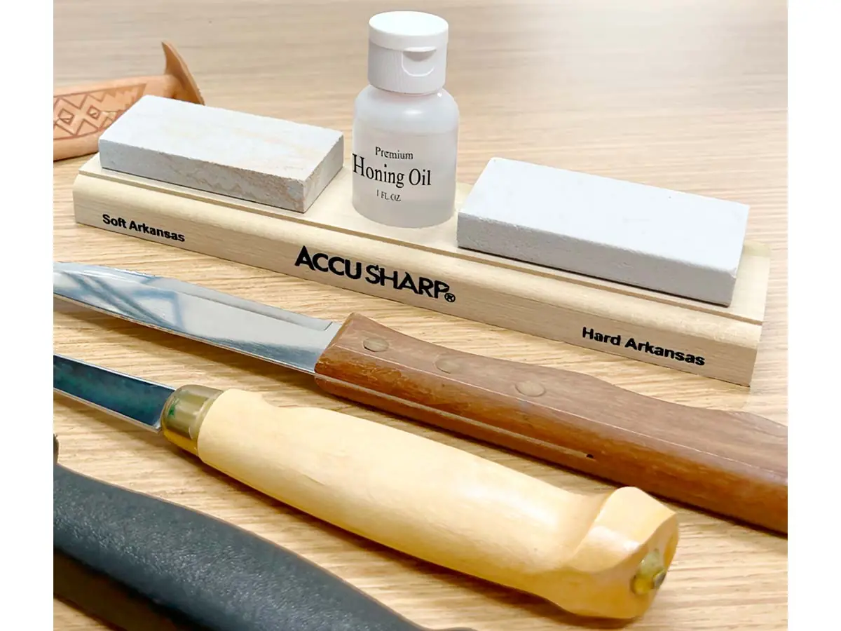 Набор для заточки ножей AccuSharp Arkansas Whetstone Combination
