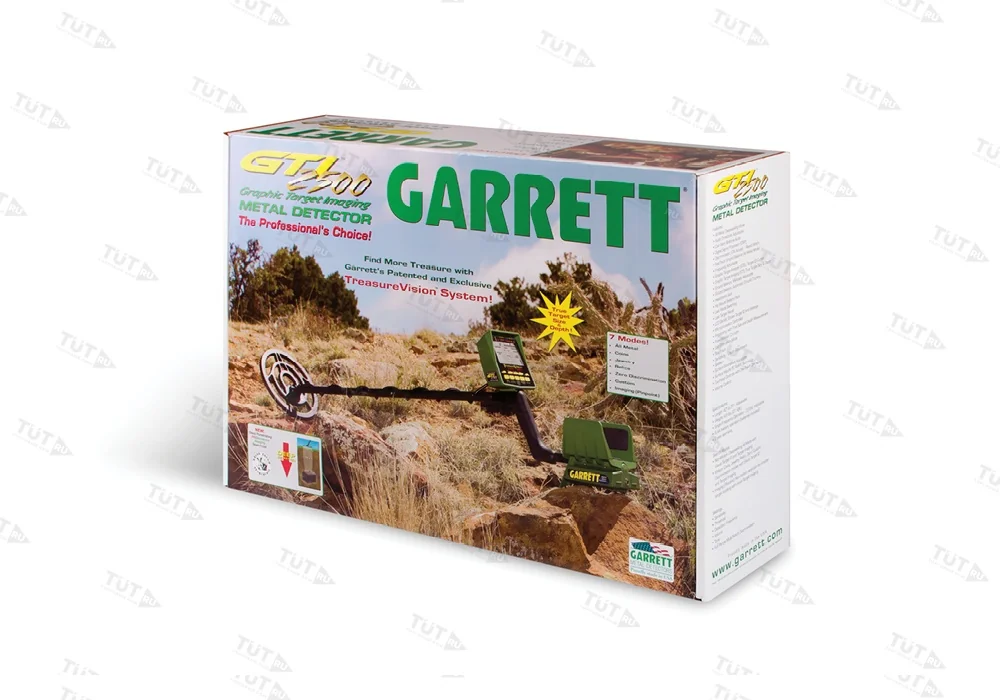 Металлоискатель GARRETT GTI 2500 Pro Package (сумка, наушники, катушка 12.5")