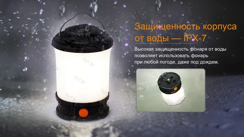 Фонарь Fenix CL30R черный
