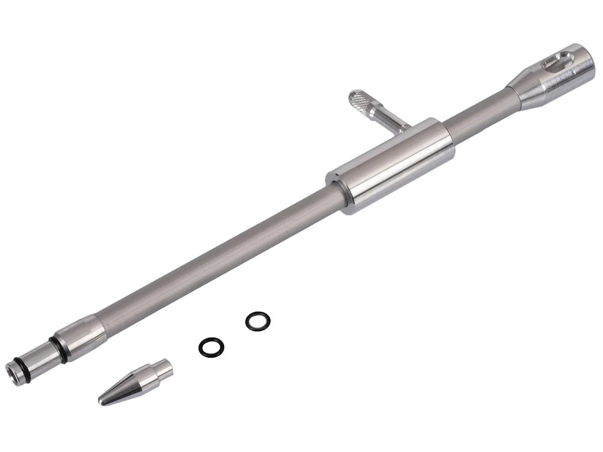 Направляющая шомпола ЧИСТОGUN универсальная, CBG-1L, cal. 4.5-6.35mm, болт 17,5 мм, L=33см, алюминий
