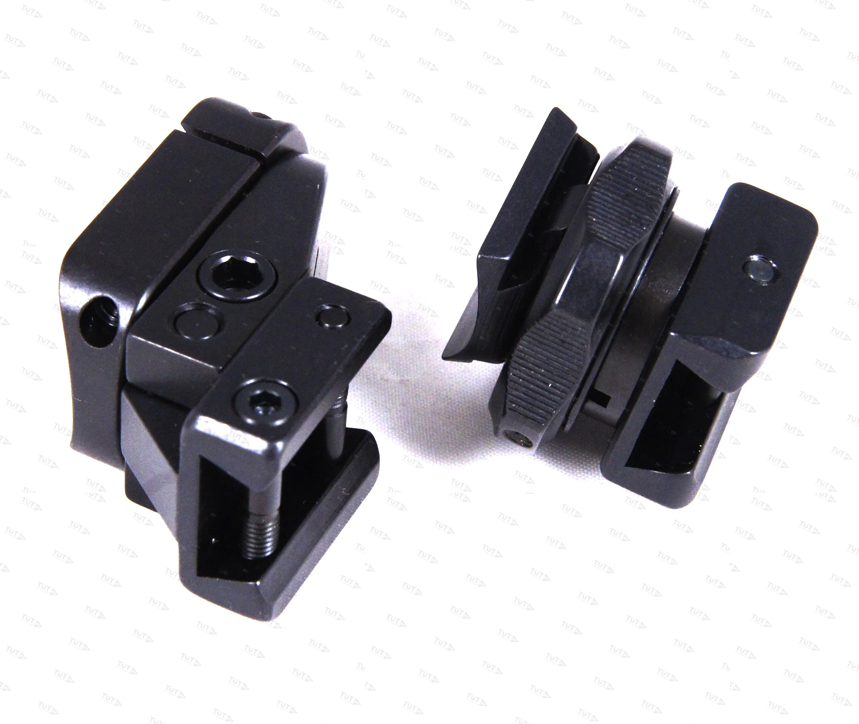 Поворотный кронштейн на раздельных основаниях MAK на Benelli Argo/Browning BAR II на LM-призму (1022