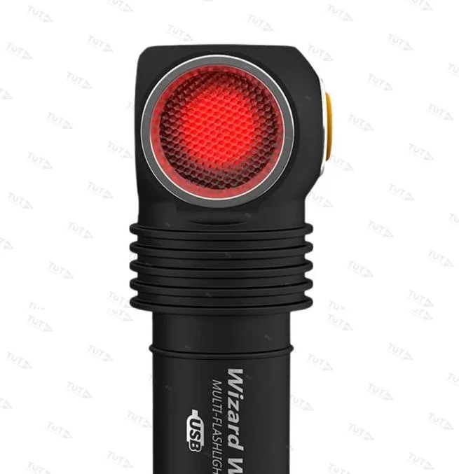 Налобный фонарь ARMYTEK WIZARD WR MAGNET USB+18650 (Холодный)