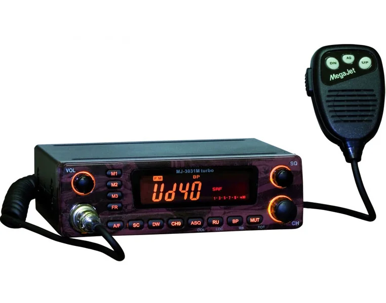 Рация Си-Би диапазона MegaJet MJ-3031M Turbo