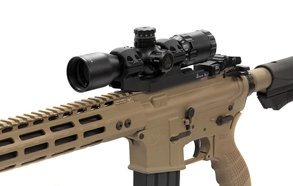 Кронштейн UTG ACCU-SYNC 26мм на Weaver со смещением 34мм, высота 18мм, с 3 винт.зажимами, база 100мм