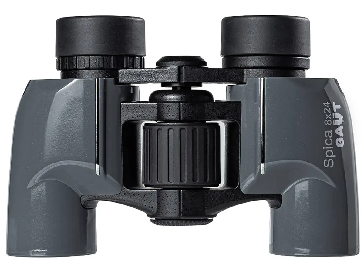 Бинокль Gaut Spica 8X24, Porro-Призмы Bak4, Цвет - Серый, 377Г