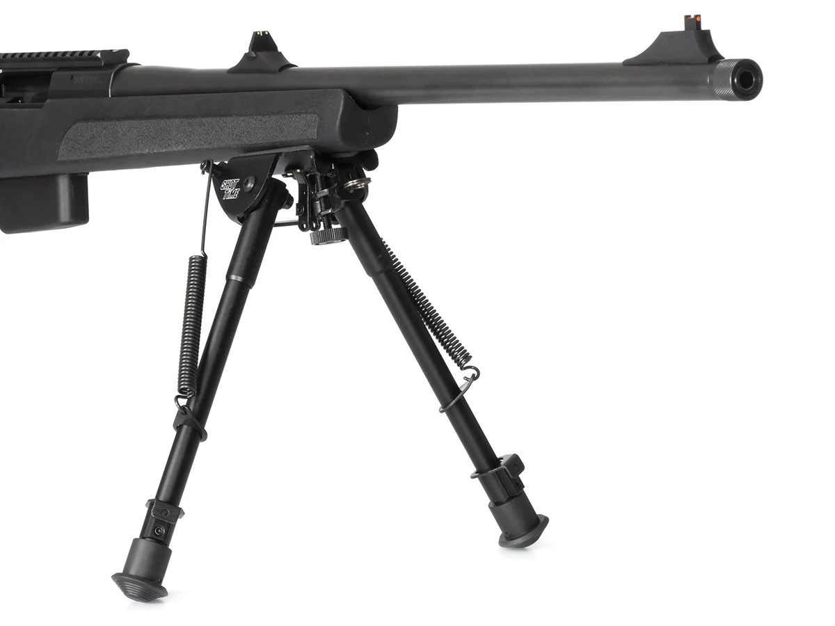 Сошки ShotTime на антабочный винт без качалки 10 позиций H=20,8-34,3см