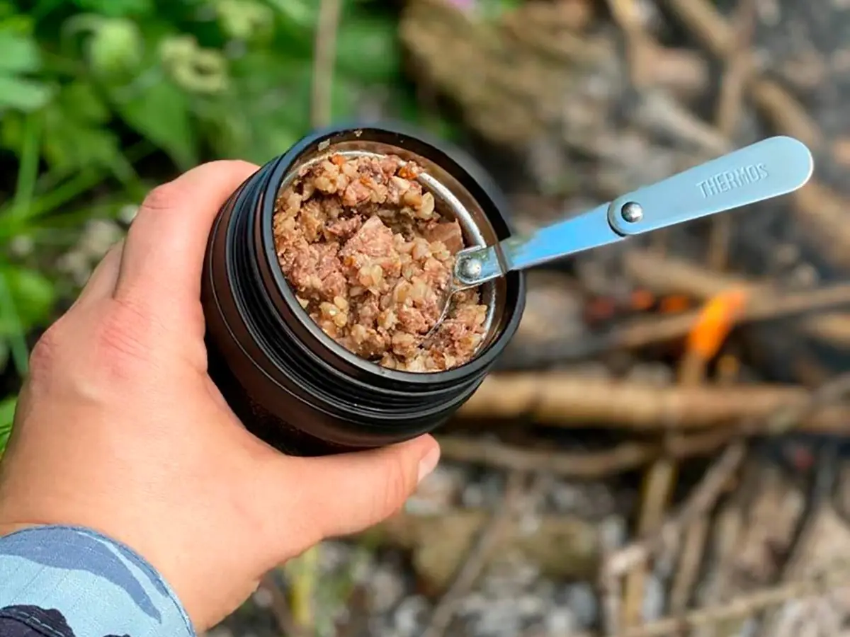 Термос для еды Часовой АРМИЯ РОССИИ, нержавеющая сталь, 0,35L, Hammerton