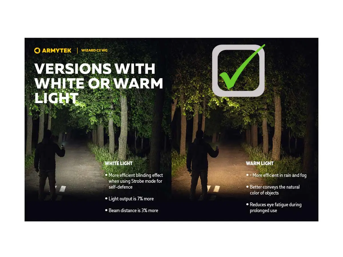 Фонарь налобный-мульти Armytek Wizard C2 WG Magnet USB тёплый+зелёный