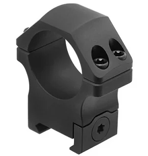 Кольца UTG PRO® Weaver/Picatinny, диаметр 30мм, высота 15мм, с упорами, материал-алюминий,цвет-черн,