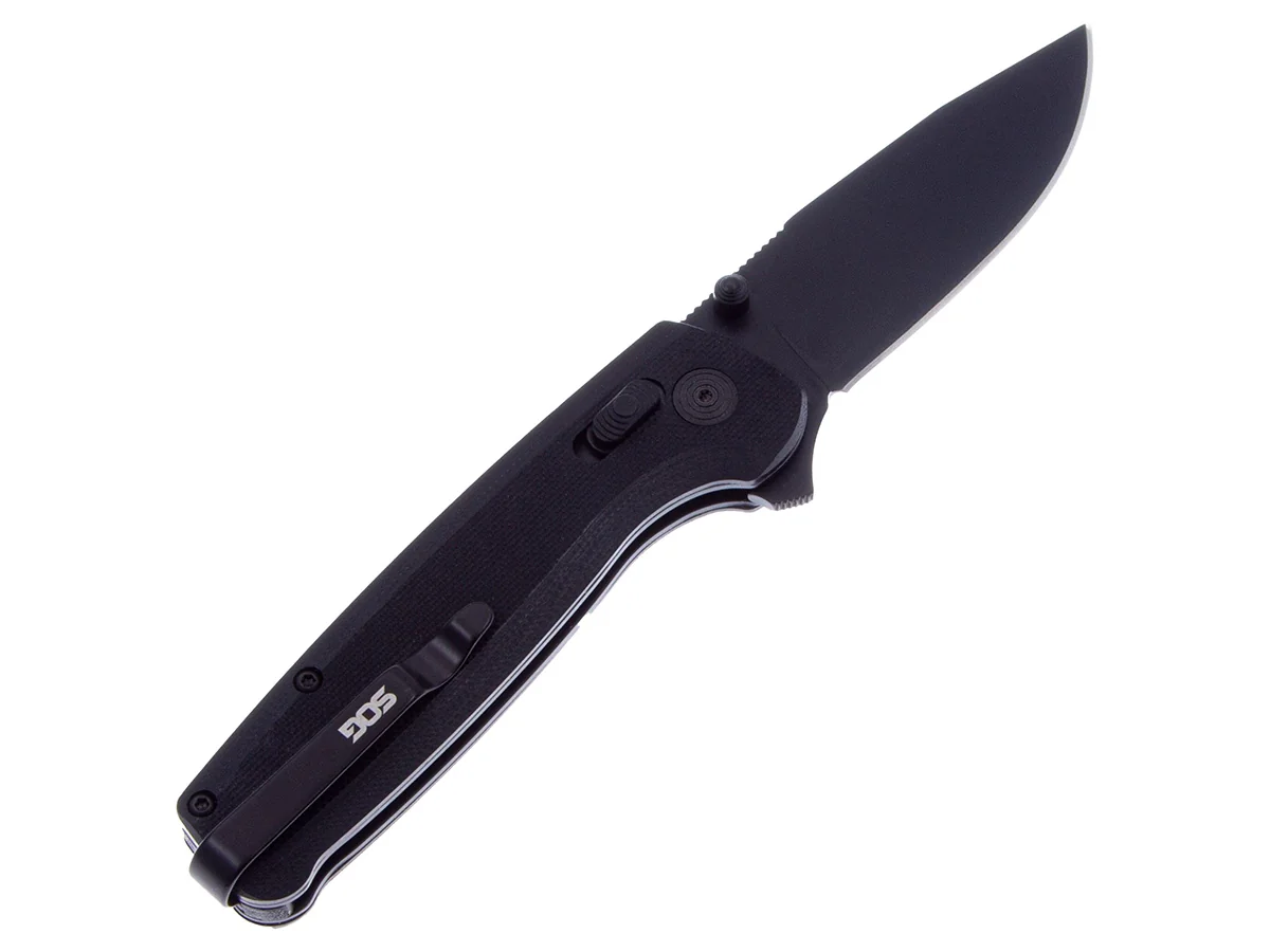 Нож складной SOG Terminus XR G10 Black, сталь D2, рукоять G10