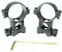 Кольца 30мм ЭСТ-Прим на ласточкин хвост Стойка Л 30х38мм