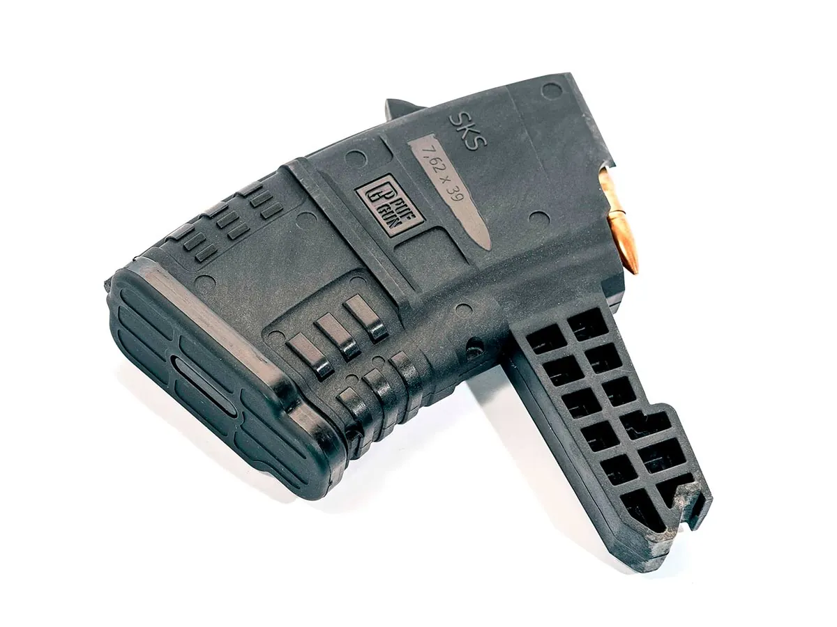 Магазин Pufgun На Скс, 7,62Х39, 10 Патронов, Полимер, Черный, Возможность Укорочения, 135 Гр