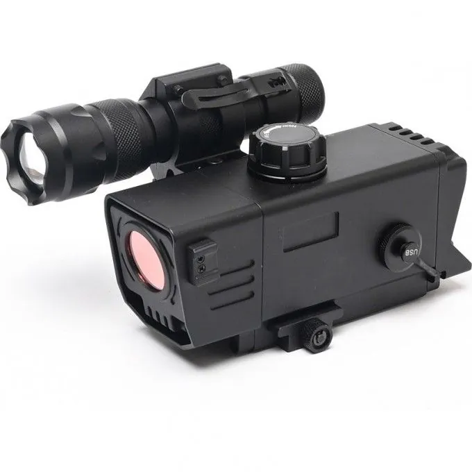 Монокуляр цифровой ночного видения Levenhuk Halo NVR50, с прицельным крепежом